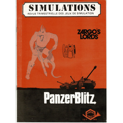 Simulations N° 8 - Revue trimestrielle des jeux de simulation (revue Cornejo wargames en VF) 001