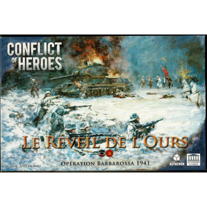 Conflict of Heroes - Le Réveil de l'Ours - Opération Barbarossa 1941 (wargame Asyncron V2 en VF) 004