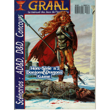 Graal Hors-Série N° 3 - Spécial Donjons & Dragons (Le mensuel des Jeux de l'Imaginaire) 001