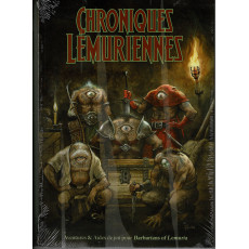 Chroniques Lémuriennes DECLASSE - Ecran, carte Lémurie et livre (jdr Barbarians of Lemuria Mythic en VF)