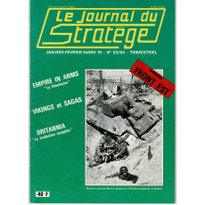 Le Journal du Stratège N° 53-54 (revue de jeux d'histoire & de wargames)