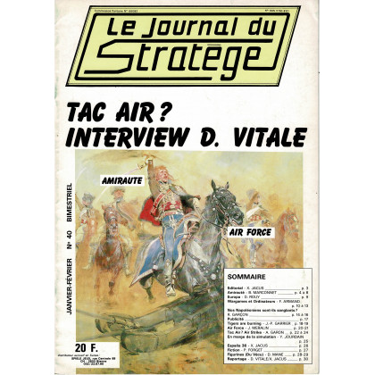 Le Journal du Stratège N° 40 (revue de jeux d'histoire& de wargames) 003