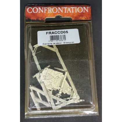 Eléments de décor : Enseignes (blister de figurines Confrontation en VF) 001