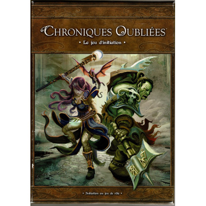 Chroniques Oubliées - Le jeu d'initiation (boîte jdr Black Book Editions en VF) 001