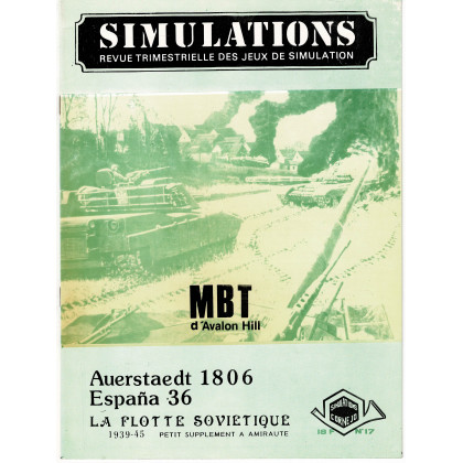 Simulations N° 17 - Revue trimestrielle des jeux de simulation (revue Cornejo wargames en VF) 001