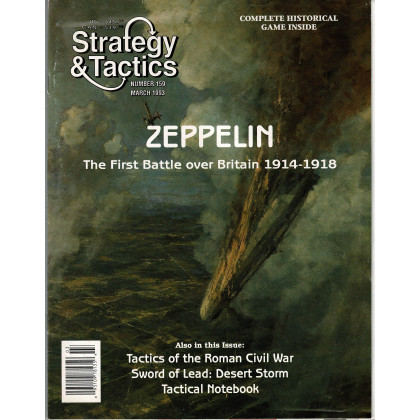 Strategy & Tactics N° 159 - Zeppelin (magazine de wargames en VO) 001