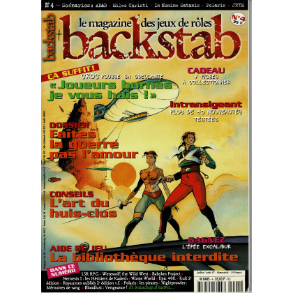 Backstab N° 4 (le magazine des jeux de rôles) 003
