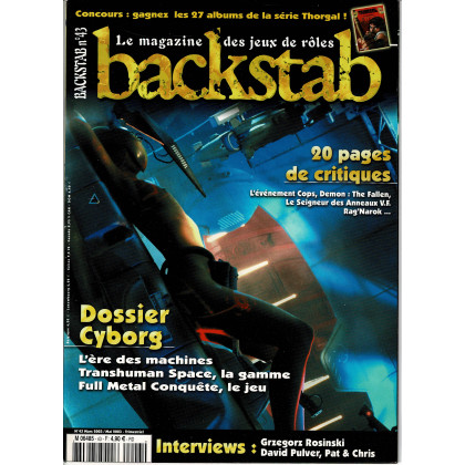 Backstab N° 43 (le magazine des jeux de rôles) 003
