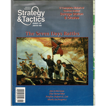 Strategy & Tactics N° 166 - The Seven Days Battles (magazine de wargames en VO) 001