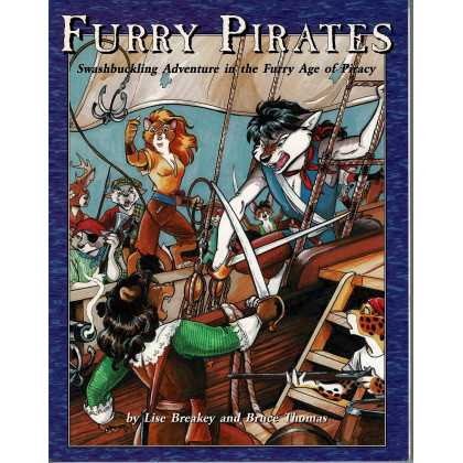 Furry Pirates (livre de base jdr d'Atlas Games en VO) 001