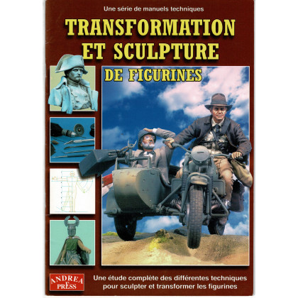 Transformation et Sculpture de Figurines (livre d'Andrea Press en VF) 001