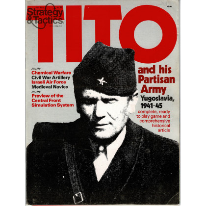 Strategy & Tactics N° 81 - Tito and his Partisan Army (magazine de wargames en VO) 001