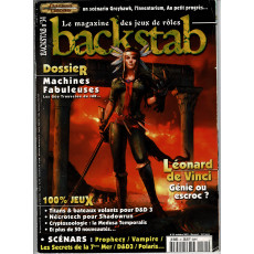 Backstab N° 34 (le magazine des jeux de rôles)