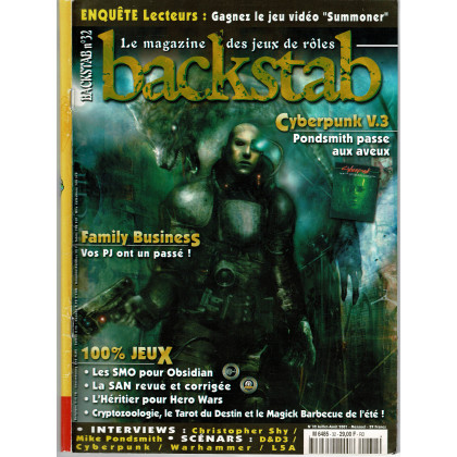 Backstab N° 32 (le magazine des jeux de rôles) 004