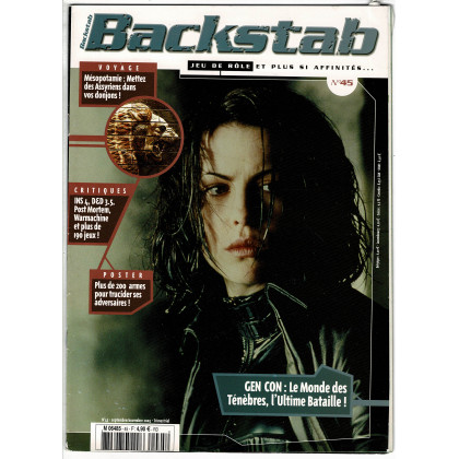 Backstab N° 45 (le magazine des jeux de rôles) 003