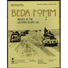 Beda Fomm - Wavell in the Western Desert, 1941 (wargame Consimpress en VO)