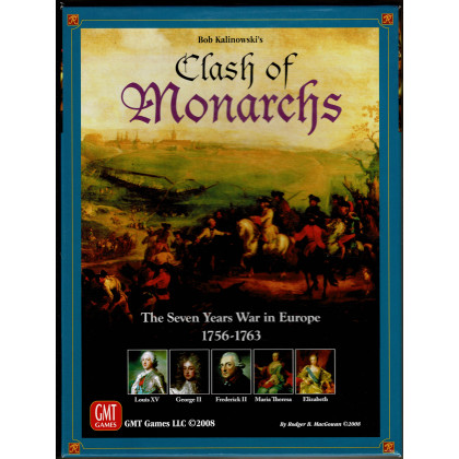 Clash of Monarchs - The Seven Years War in Europe (wargame de GMT en VO) 003