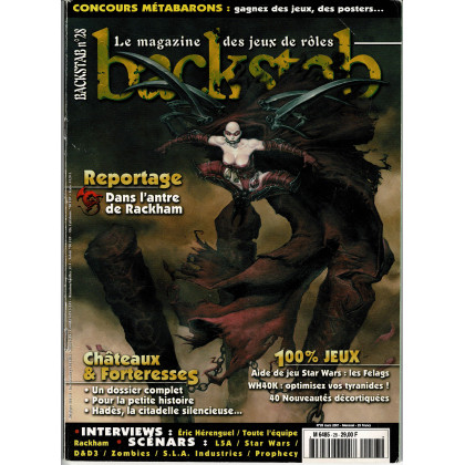 Backstab N° 28 (le magazine des jeux de rôles) 005