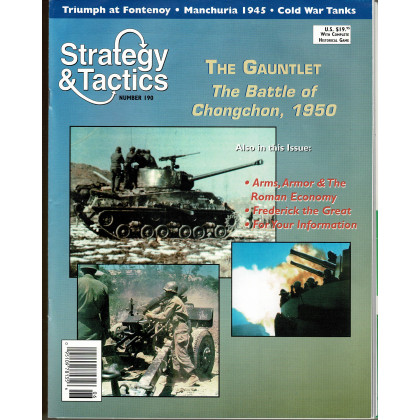 Strategy & Tactics N° 190 - The Battle of Chongchon 1950 (magazine de wargames & jeux de simulation en VO) 001