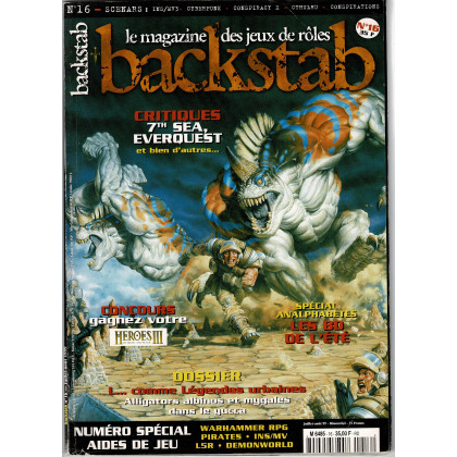 Backstab N° 16 (le magazine des jeux de rôles) 003