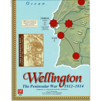 Wellington - Carte en papier (wargame de GMT en VO)