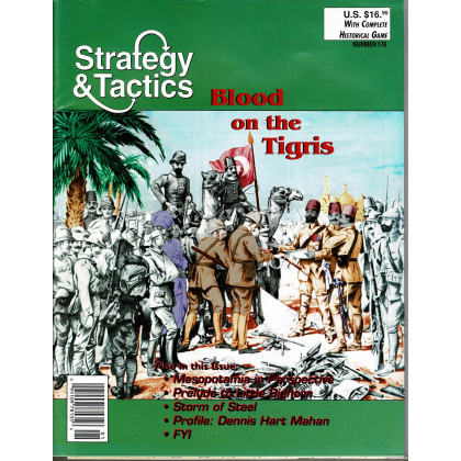 Strategy & Tactics N° 176 - Blood on the Tigris 1914-17 (magazine de wargames & jeux de simulation en VO) 001