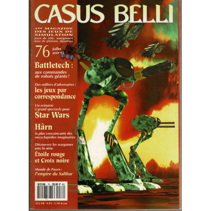 Casus Belli N° 76 (1er magazine des jeux de simulation) 013