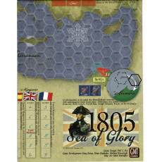 Sea of Glory 1805 - Carte en papier (wargame de GMT en VO)