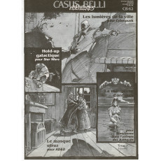 Casus Belli N° 62 - Encart de scénarios (premier magazine des jeux de simulation)