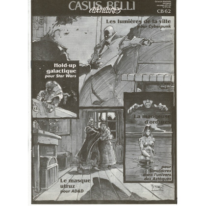 Casus Belli N° 62 - Encart de scénarios (premier magazine des jeux de simulation) 003