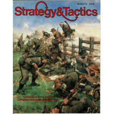 Strategy & Tactics N° 123 - Campaigns in the Shenandoah Valley (magazine de wargames & jeux de simulation en VO)