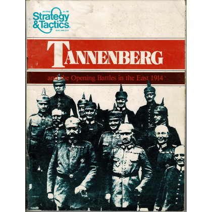 Strategy & Tactics N° 69 - Tannenberg 1914 (magazine de wargames & jeux de simulation en VO) 001