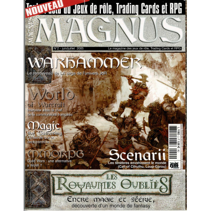 Magnus JdR N° 2 (magazine de jeux de rôles en VF) 001