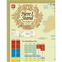 Here I Stand - Carte en papier (wargame de GMT en VO)