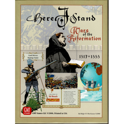 Here I Stand - Wars of the Reformation 1517-1555 (wargame de GMT en VO) 002