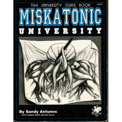 Miskatonic University - The University Guide Book (Rpg Call of Cthulhu en VO) 001