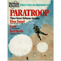 Strategy & Tactics N° 77 - Paratroop - Three Great Airborne Assaults (magazine de wargames & jeux de simulation en VO)