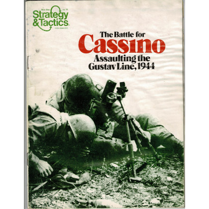 Strategy & Tactics N° 71 - The Battle for Cassino 1944 (magazine de wargames & jeux de simulation en VO) 001