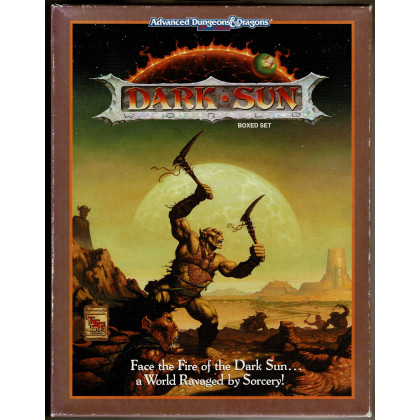 Dark Sun - Boxed Set (jdr AD&D 2e édition en VO) 003