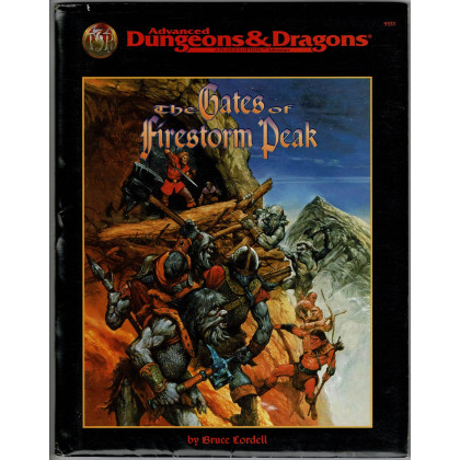 The Gates of Firestorm Peak (jdr AD&D 2 révisée en VO) 001