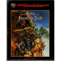 The Gates of Firestorm Peak (jdr AD&D 2 révisée en VO)
