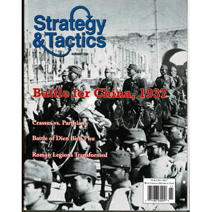 Strategy & Tactics N° 259 - Battle for China 1937 (magazine de wargames en VO) 002