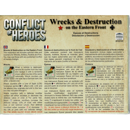 Conflict of Heroes - Wrecks & Destruction (wargame Asyncron en VF/VO) 002