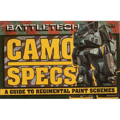 Camo Specs - A Guide to Regimental Paint Schemes (jeu de figurines BattleTech) 001