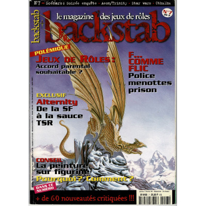 Backstab N° 7 (le magazine des jeux de rôles) 003