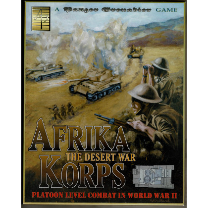Afrika Korps - The Desert War (wargame Panzer Grenadier d'Avalanche Press en VO) 001