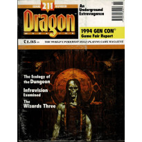 Dragon Magazine N° 211 (magazine de jeux de rôle en VO) 003