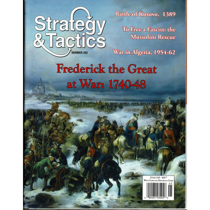 Strategy & Tactics N° 262 - Frederick the Great at War 1740-48 (magazine de wargames en VO) 001