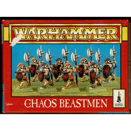 Chaos Beastmen (boîte de figurines Warhammer de Games Workshop en VO) 002