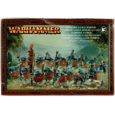 Guerriers Saurus Hommes-Lézards (boîte figurines Warhammer en VF)